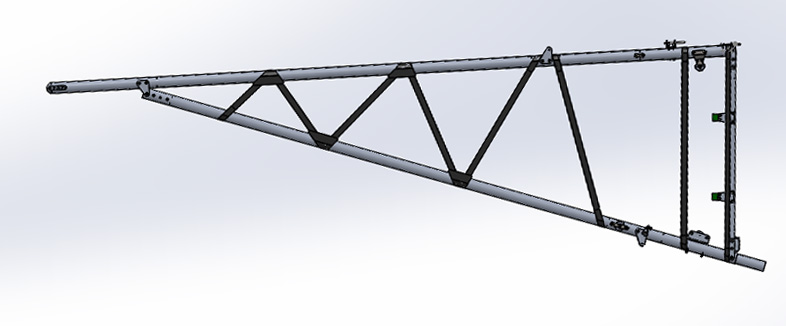 cad vert stab assy